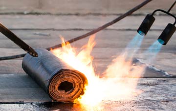 Low Coniscliffe asphalt flat roofing repairs